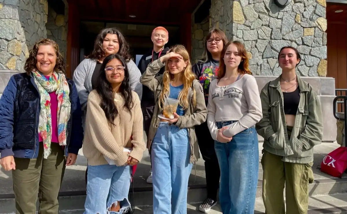 Photo from “Arcata Chamber mentorship program visits to College of the Redwoods”